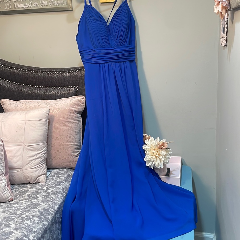 ✨Christina Wu Royal Blue Gown💙